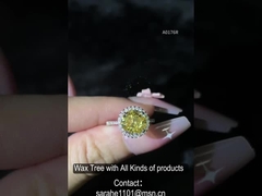 925 Sterling Silber CZ-Ringe mit klarem Stein