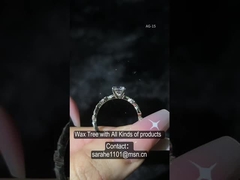 925 Silber CZ-Ringe mit Bandbreite 2-3 mm und Chevron-Form