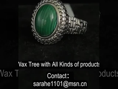 Frauen 925 Silber Edelstein Ringe Ovale Eiform Malachit Verlobungsringe