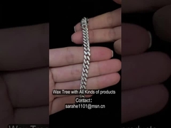 7.05g Hip Hop Bling Armbänder Brief Diamant Paar