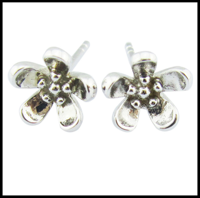 Portable 925 Silber CZ Ohrringe Stud Ohrringe Kleines Vorteil Echte Sterling Silber Ohrringe Kleines Silber Ohrringe
