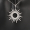 Einfacher Sonnengott-hängender Halsketten-Mode-Sonnengott-Foto-Medaillon-Schmuck