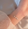 Silbernes Blumen-Armband-Mikroeinfügung des Temperaments-Bergkristall-925 für Frauen