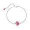 Arbeiten Sie Opal Stone Crystal Bracelet 925 Sterling Silver Jewelry For Women um