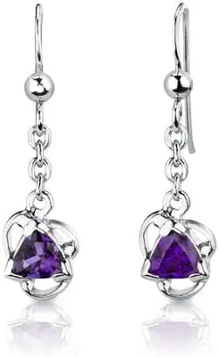 Hängender Rhodium Sterling Silver Jewelry Set Earringss der Frauen der Halsketten-925
