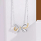 Sterling Silver Jewelry Pearl Butterfly-Frauen der Halsketten-Ohrring-925 das S925-Schmuck-Satz