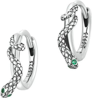 Band 925 silberne CZ-Ohrringe, Sterling Silver Hoop Earrings For-Frauen