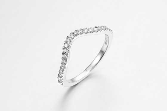 Stack Ringe 2 Großhandel Schmuck Luxus Frauen Ring Edelstein Kristallstein Mischfarbe Zirkon Mädchen Ring Kaufen Ringe in großen Mengen