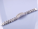 25.7 Gramm Steine Kristalle 925 Sterling Silber Armbänder Perlenform Männer Armband Unisex Stile Link Kette