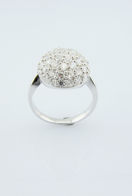 Elegante Silber 925-Stud-Ohrringe mit Hummer-Klammerkette