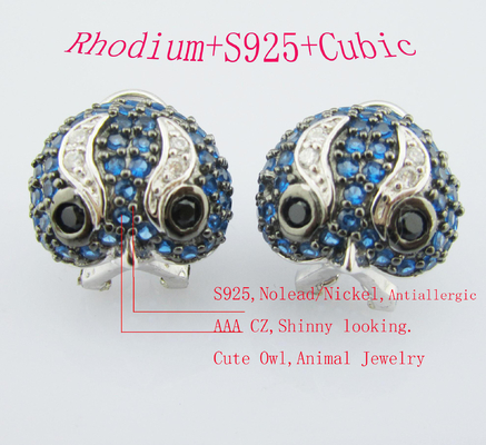 18 Zoll Hummer-Klammer Silber 925 Link-Armband Set mit beeindruckenden AAA Kubik Zirkonia Steine