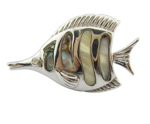 Elegantes Zirkon Edelstein Silber Anhänger Laser eingraviert Logo Schal Stein Schmuck in unregelmäßiger Form