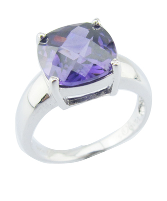 Rhodiumplattierte Sterling Silberschmuck mit klassischen Details