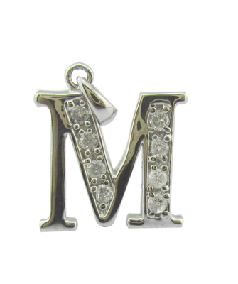 925 Sterling Silber Kubik Zirkonia Alphabet Anhänger Halskette mit Abalone Shell kundenspezifische Silberschmuck Zirkon Steine