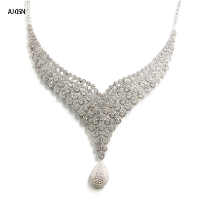 Abendessen Exquisite 60 Gramm 925 Sterling Silber Halsketten für den Alltag Sterling Silber Kragen Halskette Diamant