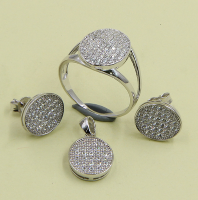 2-5g Oval 925 Silber Kubik Zirkonia Stift Ohrringe für Schmuck Herstellung von Kubik Zirkonia Stift Ohrringe aus Sterlingsilber Cute