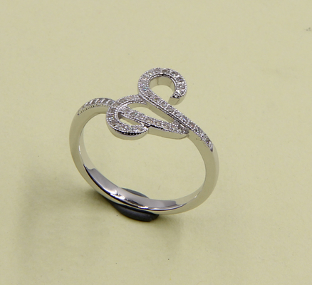 925 Sterling Silber CZ Prong Set Ringe mit rundem Schnitt Sterling Silber Stapelringe Sterling Silber Turkisringe