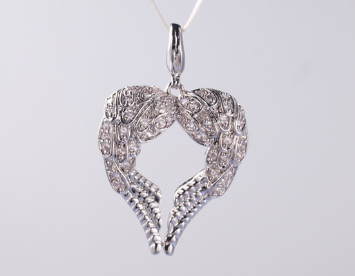 Fasanentwurf 925 Sterling Silber Anhängerkette für Sommerferien Charme für Schmuck Silber cz Anhänger