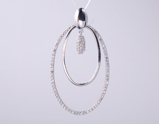 925 Sterling Silber Schmuck CZ Anhänger