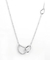 Acht formten Grad-Zirkon Sterling Silver Infinity Necklaces A