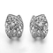 Silber CZ-Ohrringe Vivienne Westwood Earrings der Streifen-Mosaik-Struktur-925