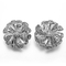 Silber CZ-Blumen-Ohrring-Schmuck-Ohrringe der Winden-925 entwerfen