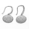 handgemachte 4.45g baumeln silberne Bolzen-Ohrringe der Ohrring-S925 für Frauen