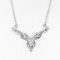 Geweih-Seil-Kette Sterling Silver Necklacess 4.82g der Männer 925