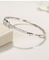 Kundengebundenes Bowknot-Gold Diamond Bangle Bracelets 18K 0.96ct 16.5cm luxuriös