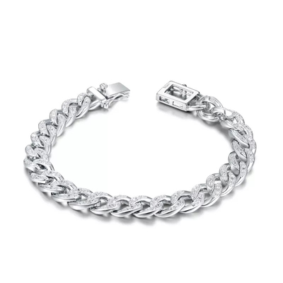 Armband-Buchstabe Diamond Couple 7.05g Hip Hop Bling