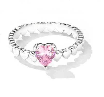 Schmuck-Geschenke 925 Sterling Silver Band Ring, netter Sterling Silver Love Ring